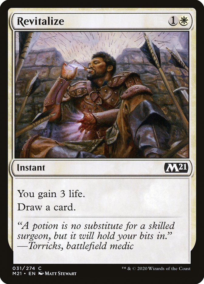 Revitalize [Core Set 2021] - Magic: The Gathering - Card Brawlers | Quebec | Canada |