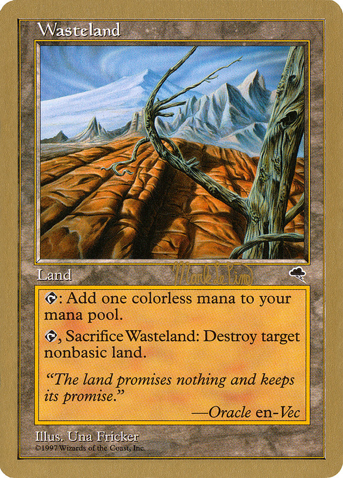 Wasteland (Mark Le Pine) [World Championship Decks 1999] - Magic: The Gathering - Card Brawlers | Quebec | Canada |