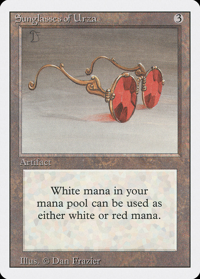 Sunglasses of Urza [Revised Edition] - Magic: The Gathering - Card Brawlers | Quebec | Canada |