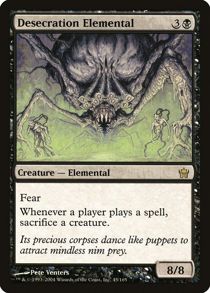 Desecration Elemental [Fifth Dawn] - Magic: The Gathering - Card Brawlers | Quebec | Canada |