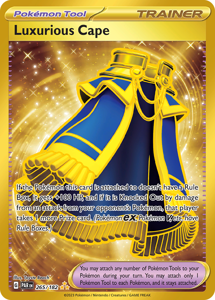 Luxurious Cape (265/182) [Scarlet & Violet: Paradox Rift] - Pokémon - Card Brawlers | Quebec | Canada |