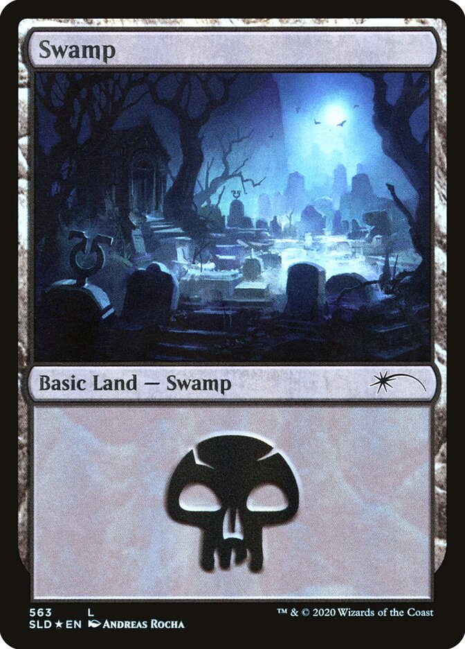 Swamp (Spooky) (563) [Secret Lair Drop Promos] - Magic: The Gathering - Card Brawlers | Quebec | Canada |