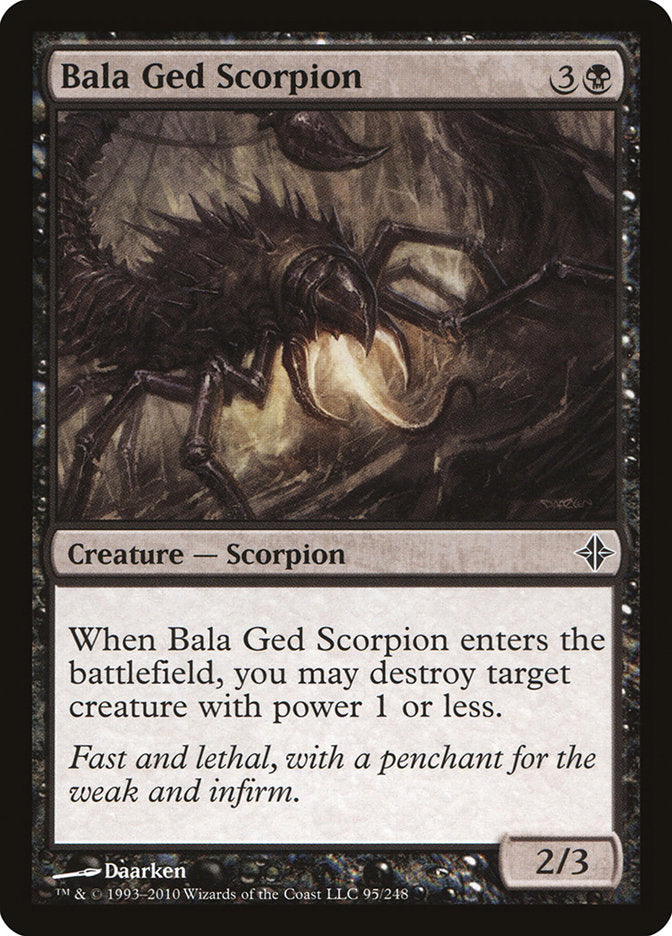 Bala Ged Scorpion [Rise of the Eldrazi] - Magic: The Gathering - Card Brawlers | Quebec | Canada |