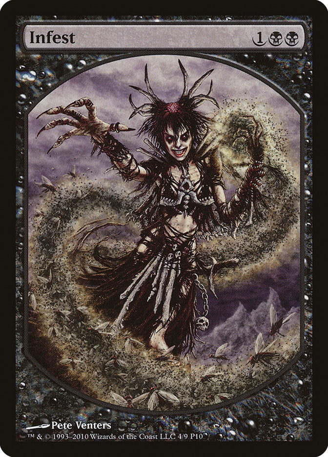 Infest [Magic Player Rewards 2010] - Magic: The Gathering - Card Brawlers | Quebec | Canada |