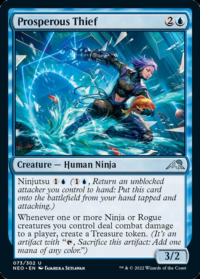 Prosperous Thief [Kamigawa: Neon Dynasty] - Magic: The Gathering - Card Brawlers | Quebec | Canada |