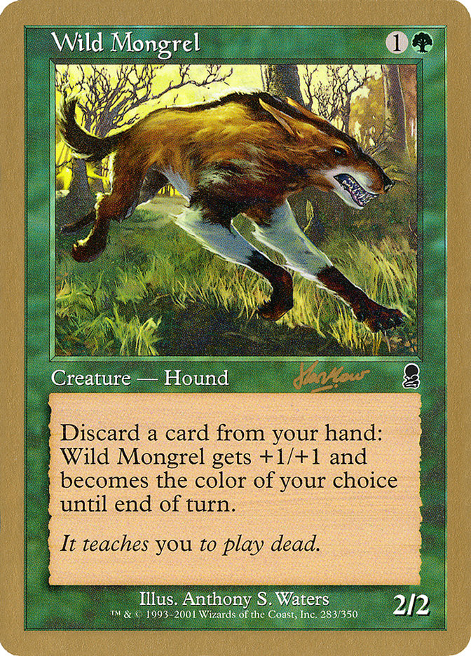 Wild Mongrel (Sim Han How) [World Championship Decks 2002] - Magic: The Gathering - Card Brawlers | Quebec | Canada |