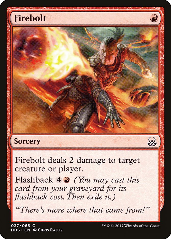 Firebolt [Duel Decks: Mind vs. Might] - Magic: The Gathering - Card Brawlers | Quebec | Canada |
