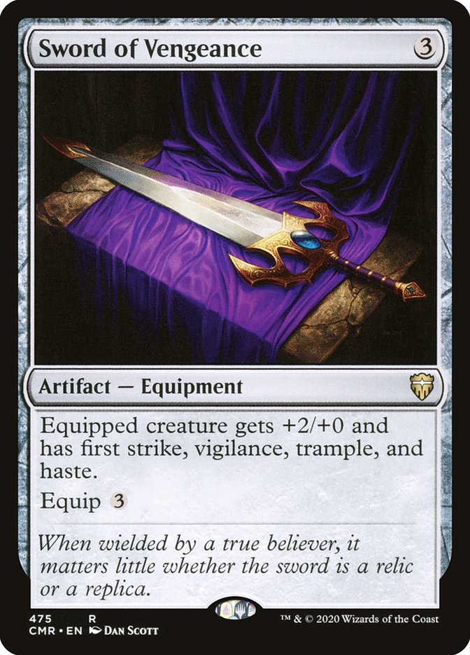 Sword of Vengeance [Commander Legends] - Magic: The Gathering - Card Brawlers | Quebec | Canada |