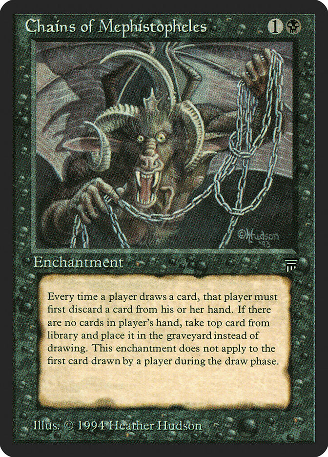 Chains of Mephistopheles [Legends] - Magic: The Gathering - Card Brawlers | Quebec | Canada |