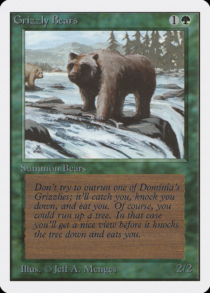 Grizzly Bears [Unlimited Edition] - Magic: The Gathering - Card Brawlers | Quebec | Canada |