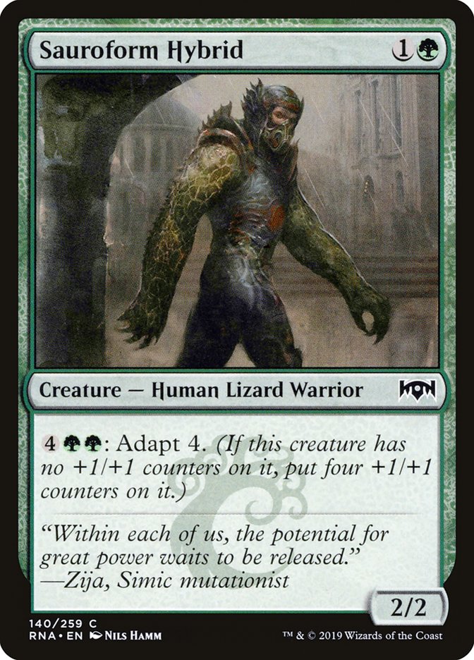 Sauroform Hybrid [Ravnica Allegiance] - Magic: The Gathering - Card Brawlers | Quebec | Canada |