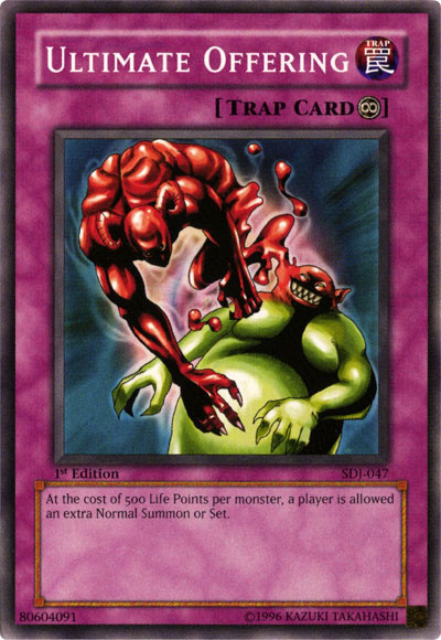 Ultimate Offering [SDJ-047] Common - Yu-Gi-Oh! - Card Brawlers | Quebec | Canada |