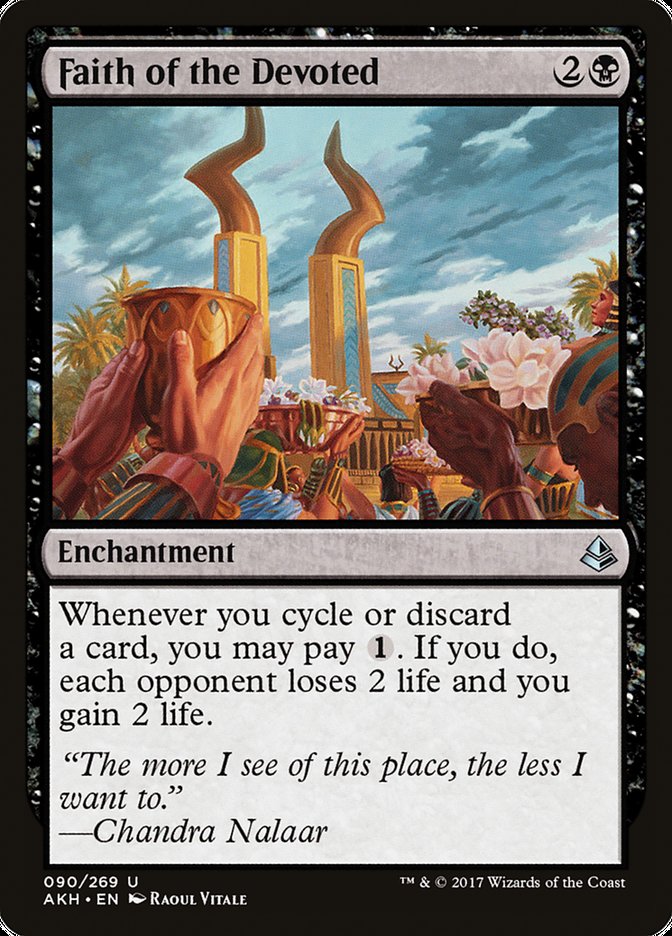Faith of the Devoted [Amonkhet] - Magic: The Gathering - Card Brawlers | Quebec | Canada |