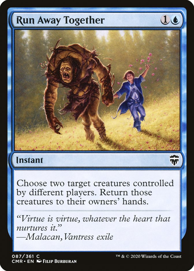 Run Away Together [Commander Legends] - Magic: The Gathering - Card Brawlers | Quebec | Canada |