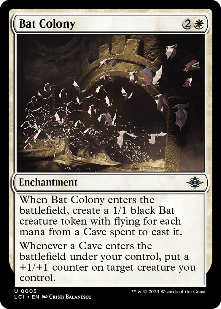 Bat Colony [The Lost Caverns of Ixalan] - Magic: The Gathering - Card Brawlers | Quebec | Canada |
