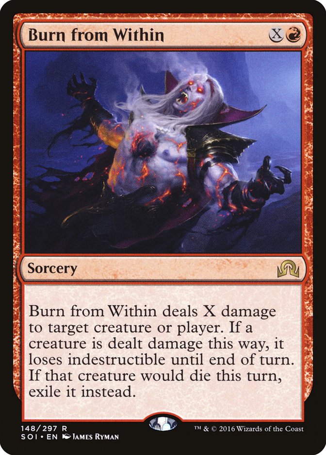 Burn from Within [Shadows over Innistrad] - Magic: The Gathering - Card Brawlers | Quebec | Canada |