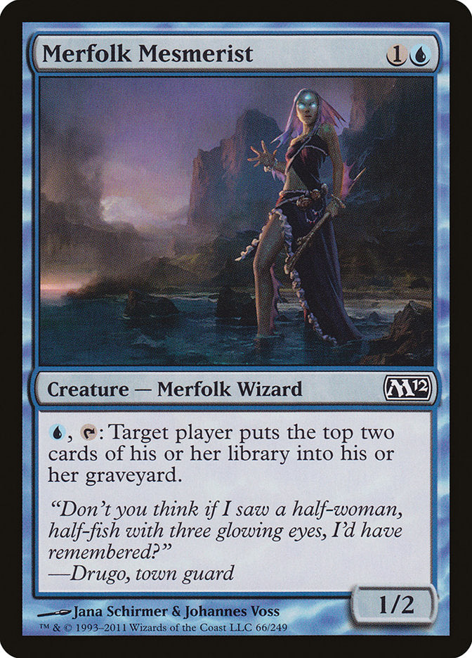 Merfolk Mesmerist [Magic 2012] - Magic: The Gathering - Card Brawlers | Quebec | Canada |