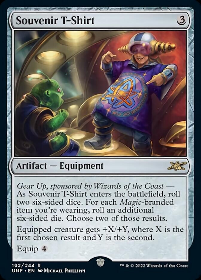 Souvenir T-Shirt [Unfinity] - Magic: The Gathering - Card Brawlers | Quebec | Canada |