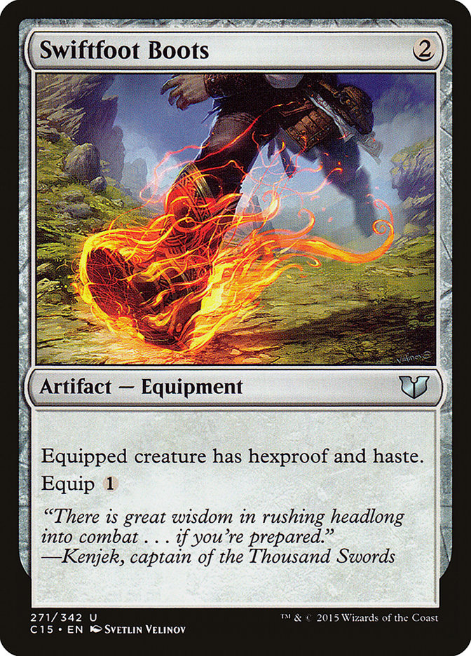 Swiftfoot Boots [Commander 2015] - Magic: The Gathering - Card Brawlers | Quebec | Canada |