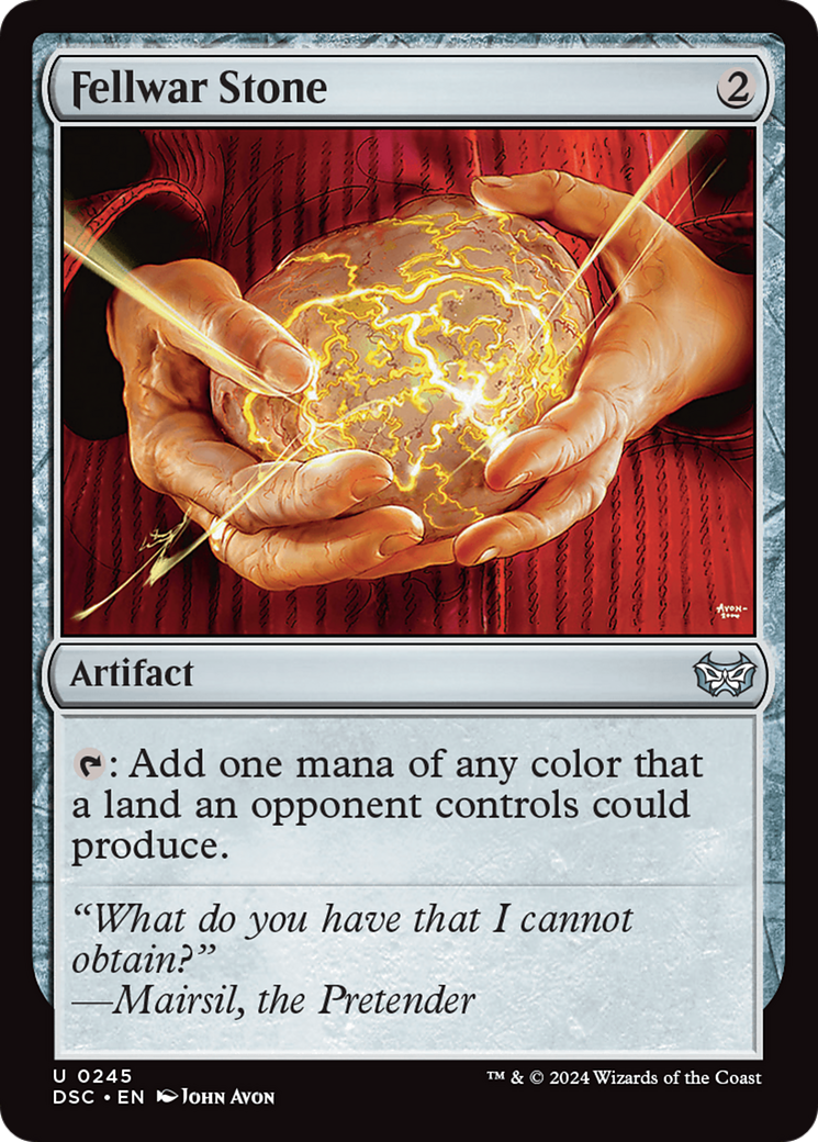 Fellwar Stone [Duskmourn: House of Horror Commander] - Magic: The Gathering - Card Brawlers | Quebec | Canada |