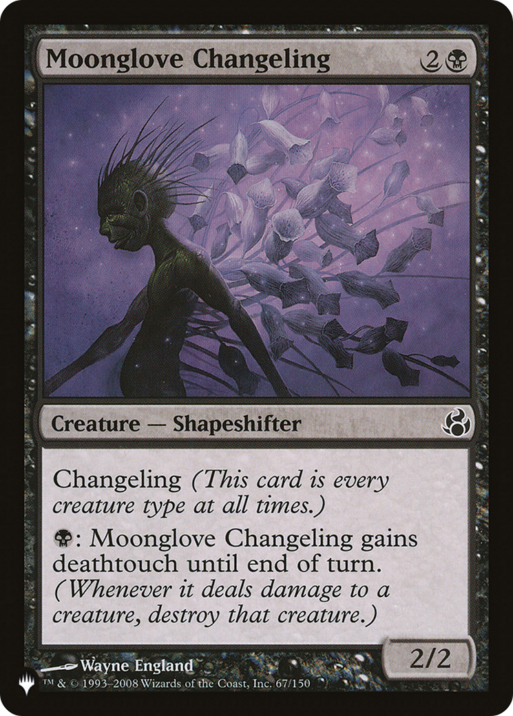 Moonglove Changeling [The List] - Magic: The Gathering - Card Brawlers | Quebec | Canada |