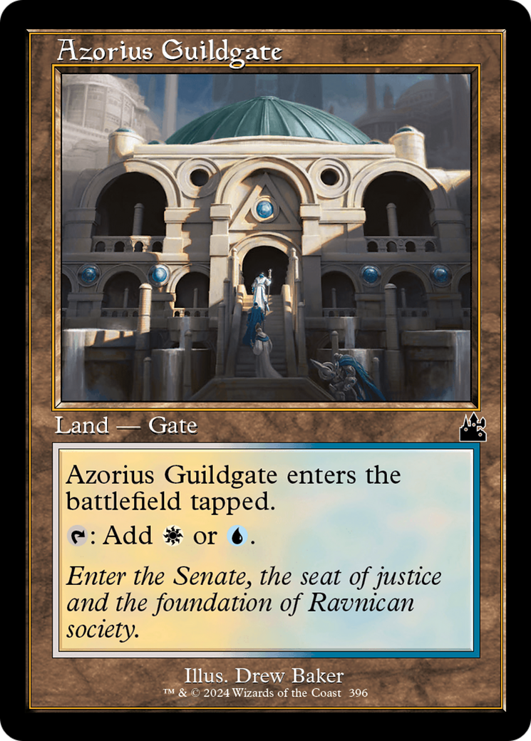 Azorius Guildgate (Retro Frame) [Ravnica Remastered] - Magic: The Gathering - Card Brawlers | Quebec | Canada |