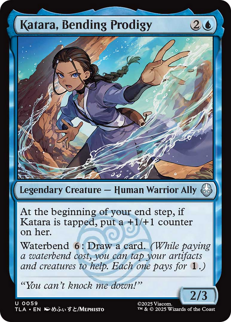 Katara, Bending Prodigy [Avatar: The Last Airbender] - Magic: The Gathering - Card Brawlers | Quebec | Canada |