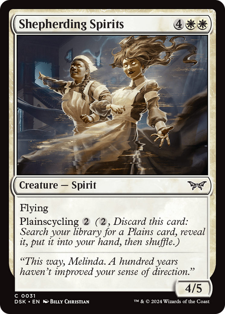 Shepherding Spirits [Duskmourn: House of Horror] - Magic: The Gathering - Card Brawlers | Quebec | Canada |
