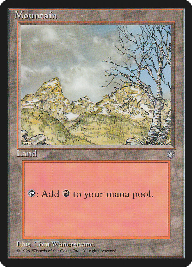 Mountain (Signature on Left) [Ice Age] - Magic: The Gathering - Card Brawlers | Quebec | Canada |