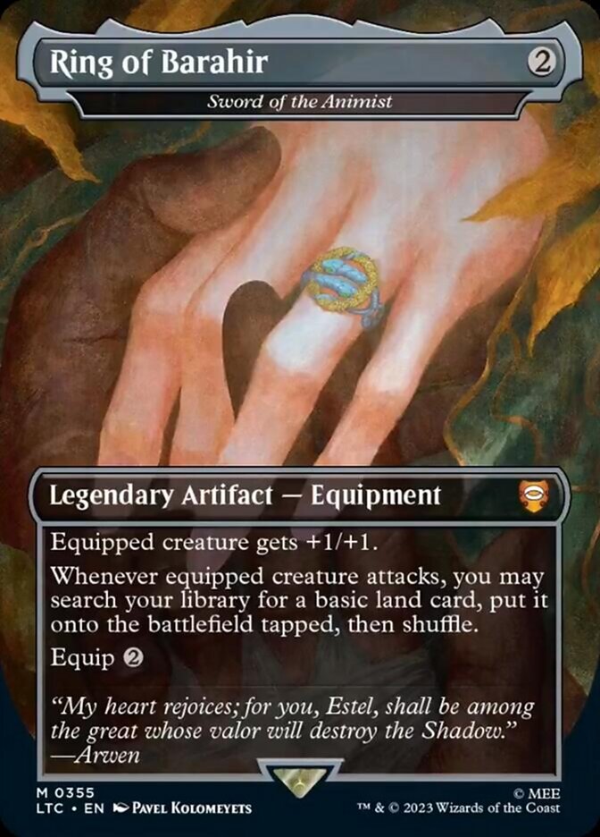 Ring of Barahir - Sword of the Animist [The Lord of the Rings: Tales of Middle-Earth Commander] - Magic: The Gathering - Card Brawlers | Quebec | Canada |