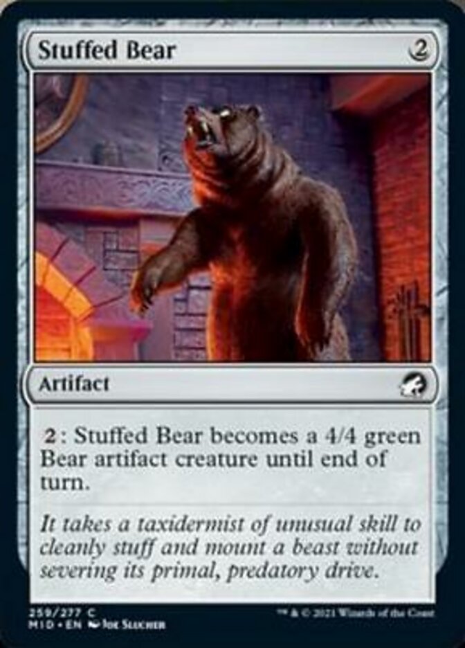 Stuffed Bear [Innistrad: Midnight Hunt] - Magic: The Gathering - Card Brawlers | Quebec | Canada |
