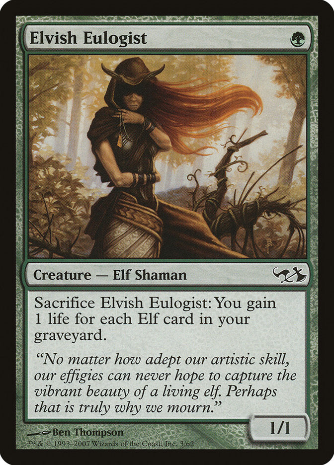 Elvish Eulogist [Duel Decks: Elves vs. Goblins] - Magic: The Gathering - Card Brawlers | Quebec | Canada |