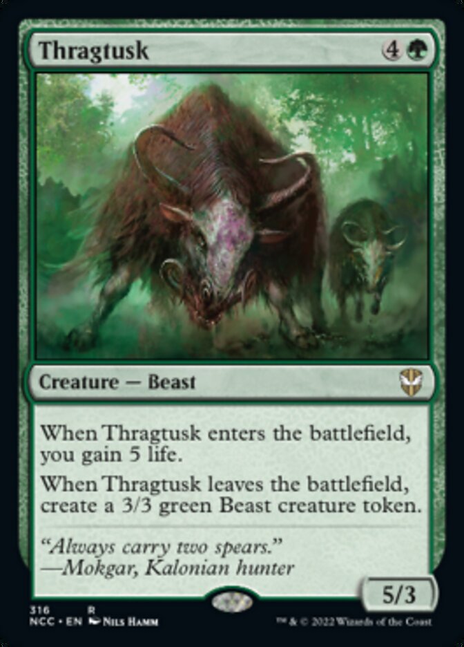 Thragtusk [Streets of New Capenna Commander] - Magic: The Gathering - Card Brawlers | Quebec | Canada |