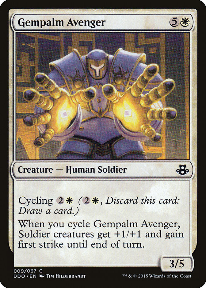Gempalm Avenger [Duel Decks: Elspeth vs. Kiora] - Magic: The Gathering - Card Brawlers | Quebec | Canada |
