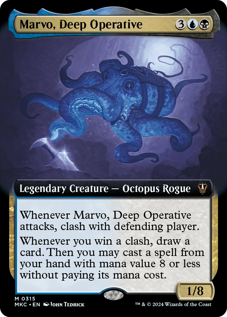 Marvo, Deep Operative (Extended Art) [Murders at Karlov Manor Commander] - Magic: The Gathering - Card Brawlers | Quebec | Canada |