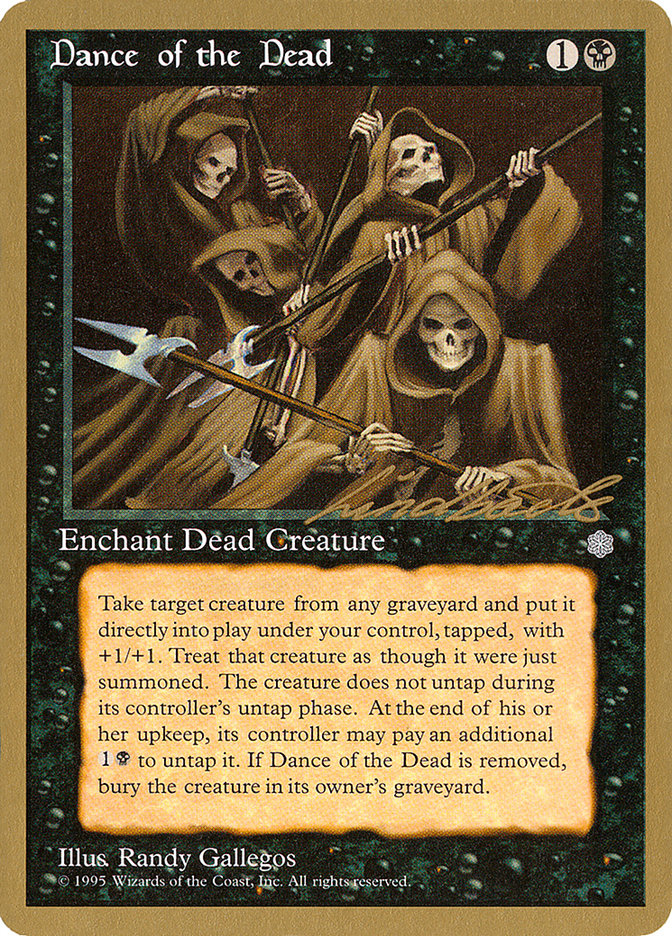 Dance of the Dead (Leon Lindback) [Pro Tour Collector Set] - Magic: The Gathering - Card Brawlers | Quebec | Canada |