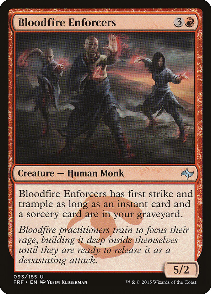 Bloodfire Enforcers [Fate Reforged] - Magic: The Gathering - Card Brawlers | Quebec | Canada |