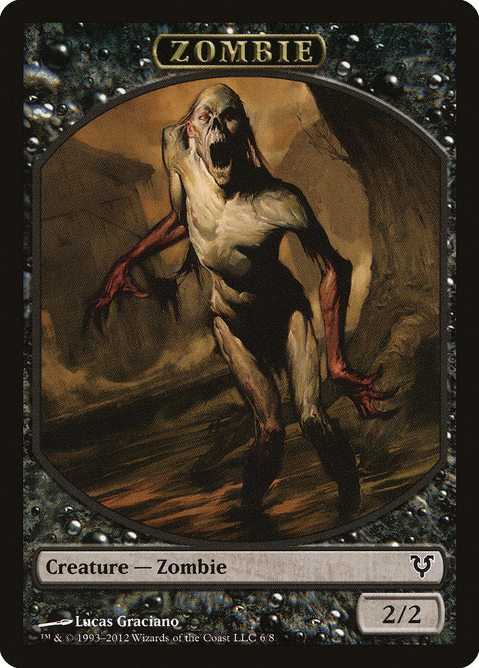 Zombie Token [Avacyn Restored Tokens] - Magic: The Gathering - Card Brawlers | Quebec | Canada |