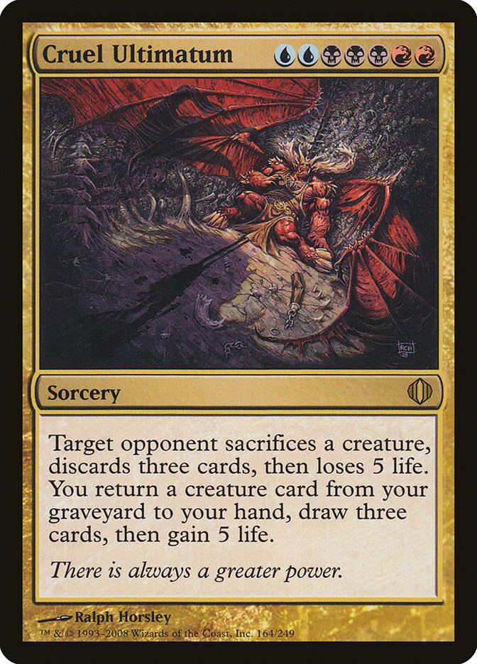 Cruel Ultimatum [Shards of Alara] - Magic: The Gathering - Card Brawlers | Quebec | Canada |