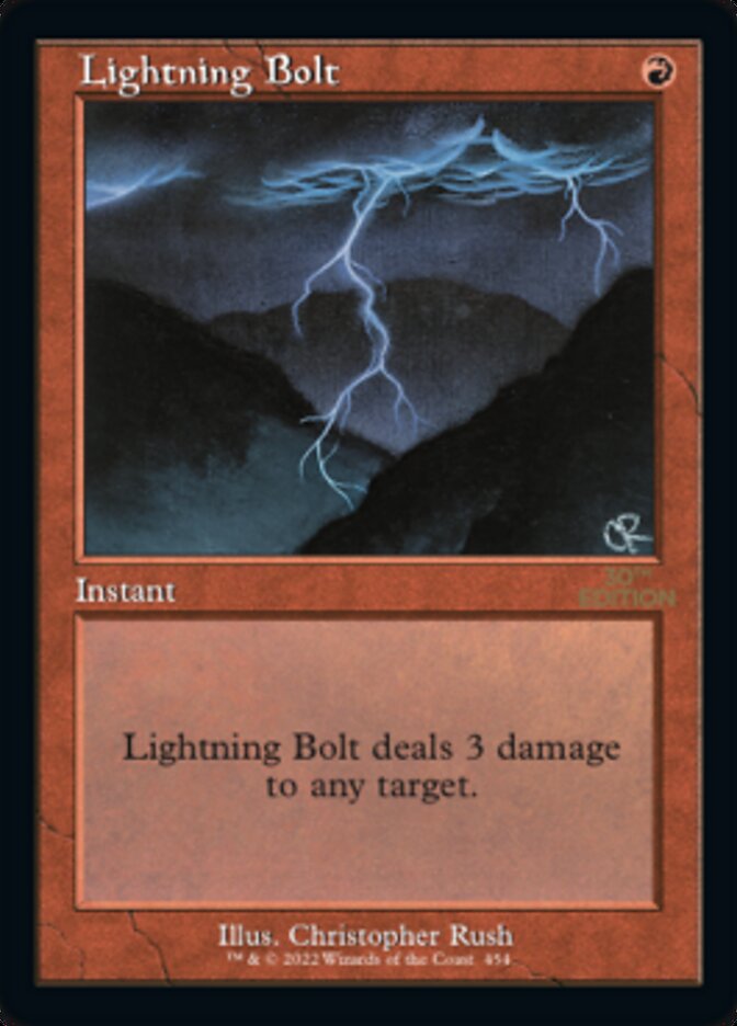 Lightning Bolt (Retro) [30th Anniversary Edition] - Magic: The Gathering - Card Brawlers | Quebec | Canada |