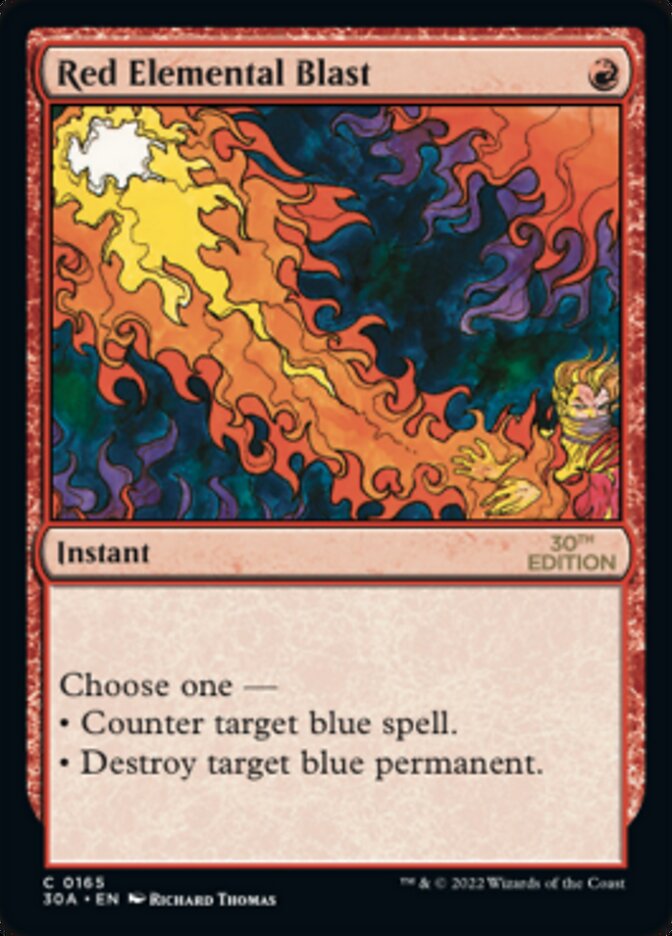 Red Elemental Blast [30th Anniversary Edition] - Magic: The Gathering - Card Brawlers | Quebec | Canada |