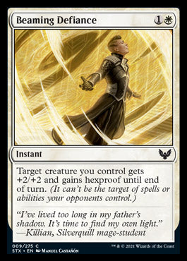 Beaming Defiance [Strixhaven: School of Mages] - Magic: The Gathering - Card Brawlers | Quebec | Canada |