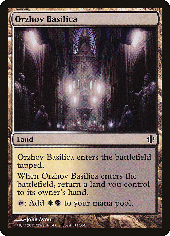 Orzhov Basilica [Commander 2013] - Magic: The Gathering - Card Brawlers | Quebec | Canada |