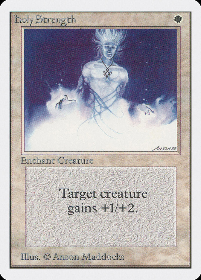 Holy Strength [Unlimited Edition] - Magic: The Gathering - Card Brawlers | Quebec | Canada |