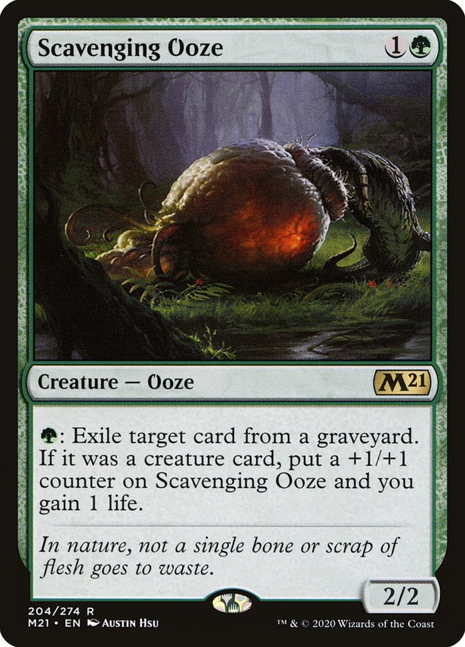 Scavenging Ooze [Core Set 2021] - Magic: The Gathering - Card Brawlers | Quebec | Canada |