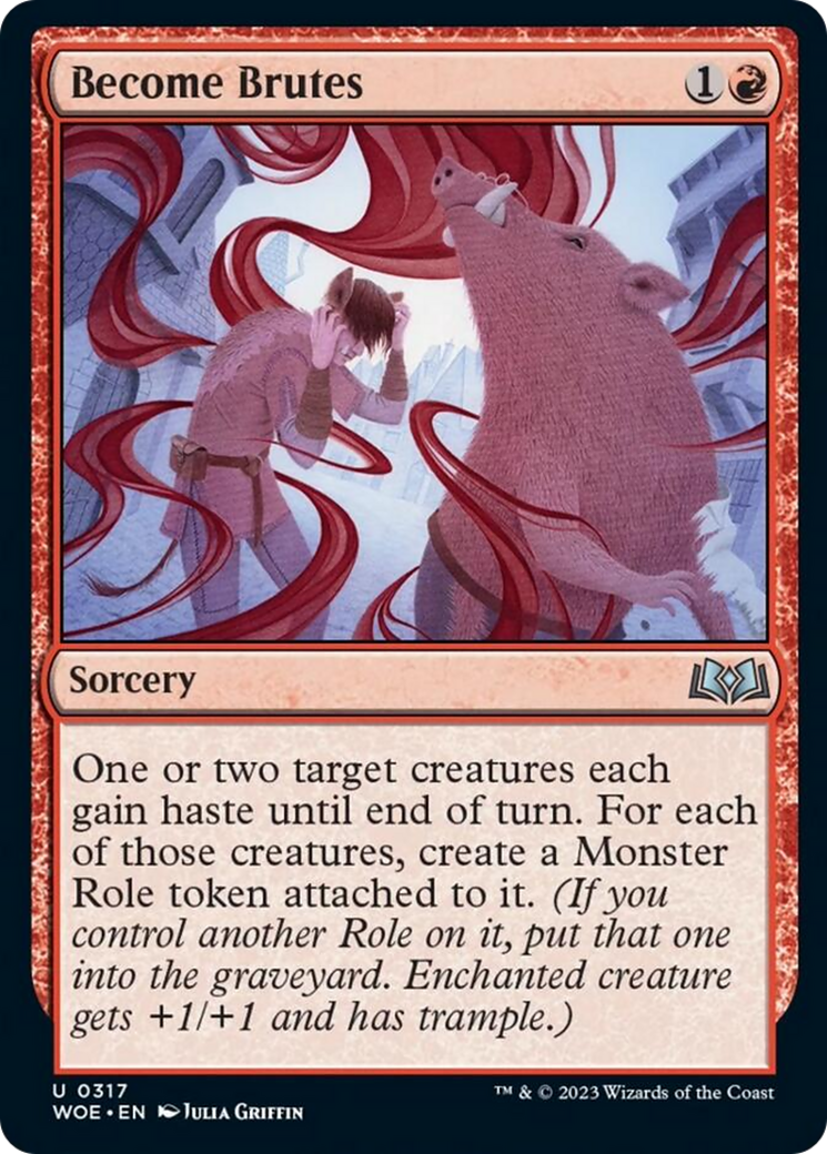 Become Brutes [Wilds of Eldraine] - Magic: The Gathering - Card Brawlers | Quebec | Canada |
