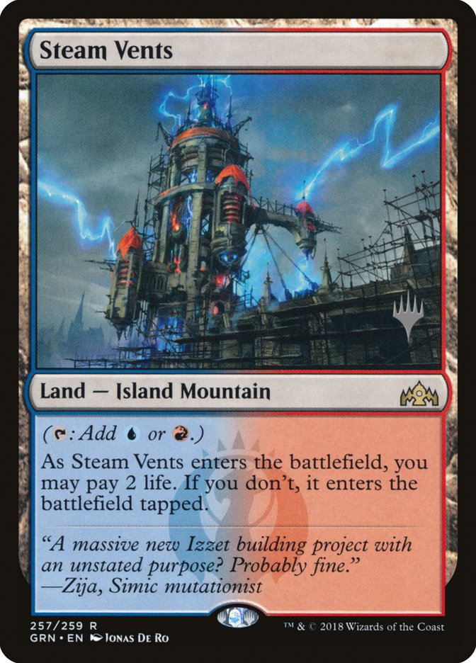 Steam Vents (Promo Pack) [Guilds of Ravnica Promos] - Magic: The Gathering - Card Brawlers | Quebec | Canada |