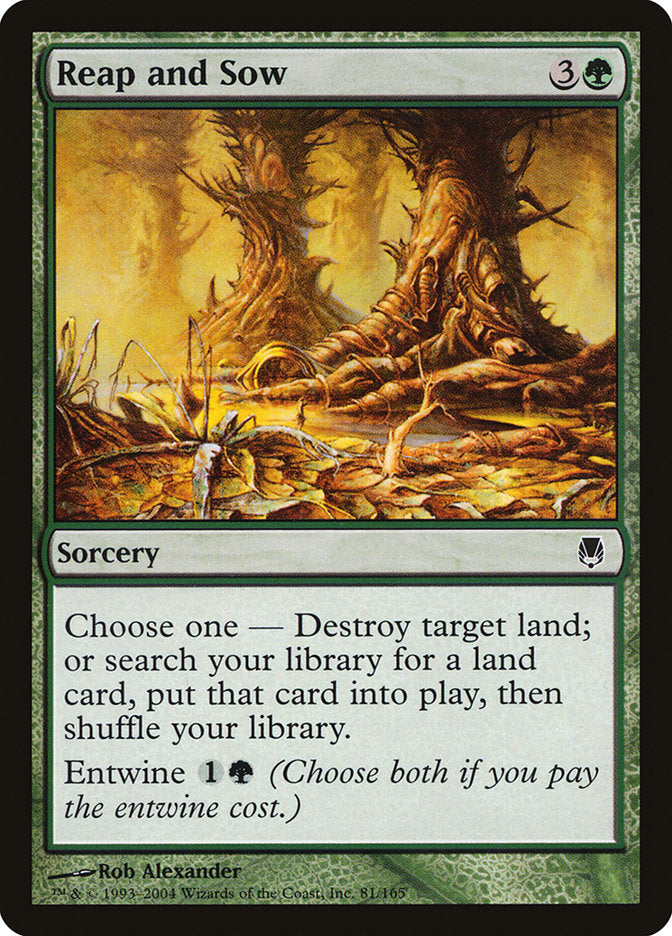 Reap and Sow [Darksteel] - Magic: The Gathering - Card Brawlers | Quebec | Canada |