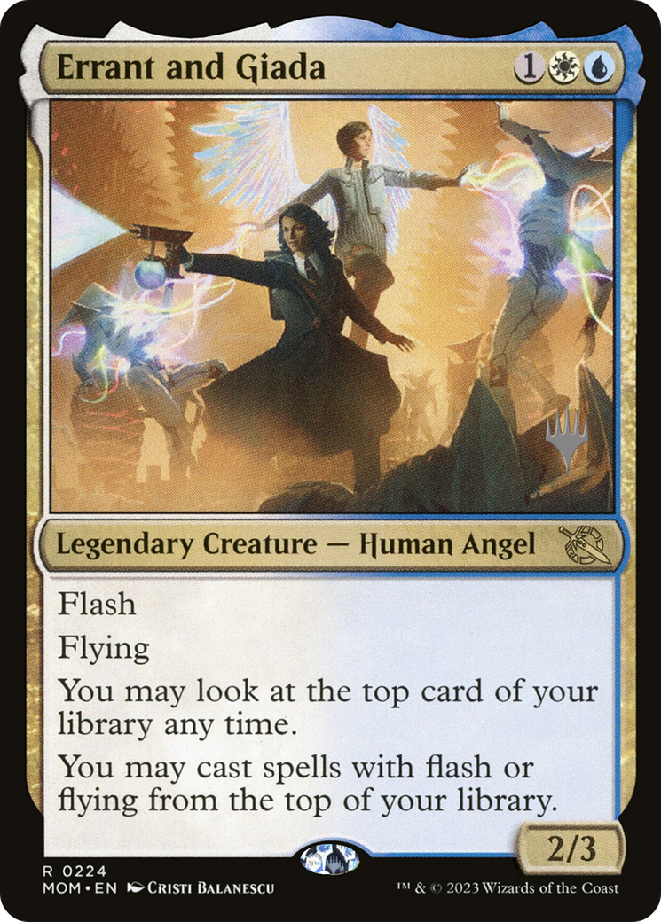 Errant and Giada (Promo Pack) [March of the Machine Promos] - Magic: The Gathering - Card Brawlers | Quebec | Canada |
