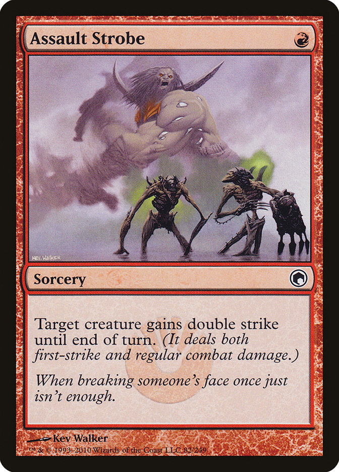 Assault Strobe [Scars of Mirrodin] - Magic: The Gathering - Card Brawlers | Quebec | Canada |